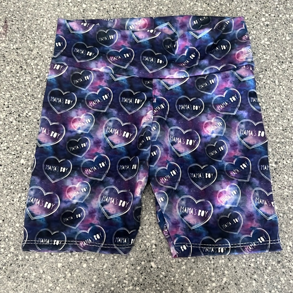 3T mama’s boy biker shorts